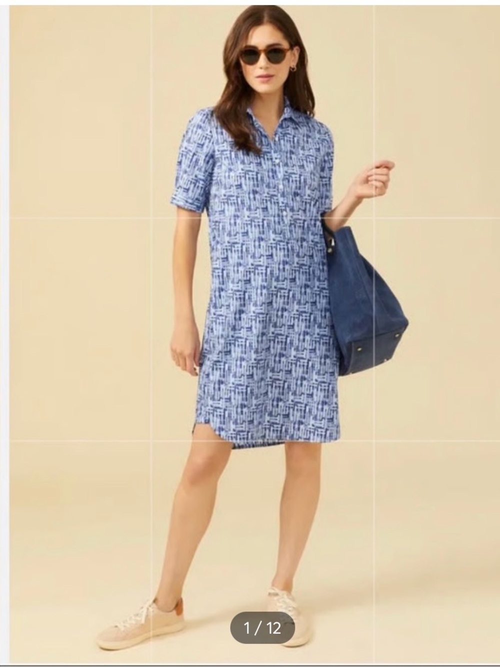 J. MCLAUGHLIN Arissa Dress Beachprints Size S